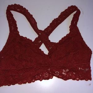 aerie laced bralette